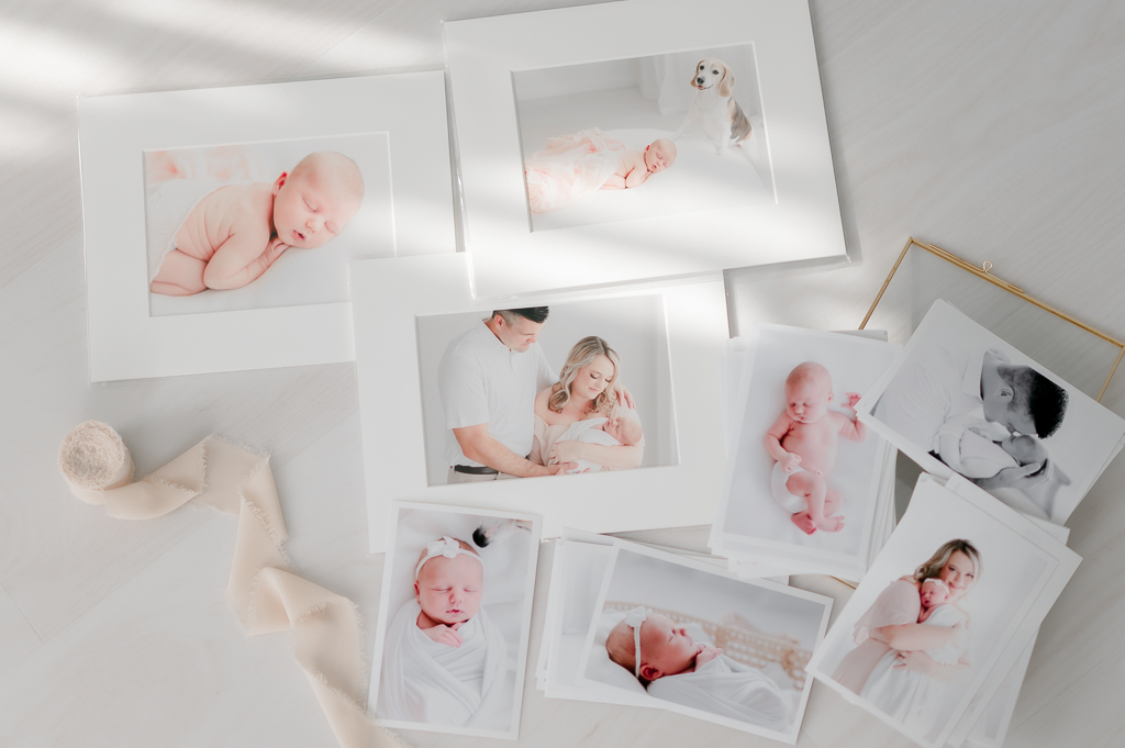 Newborn photo album